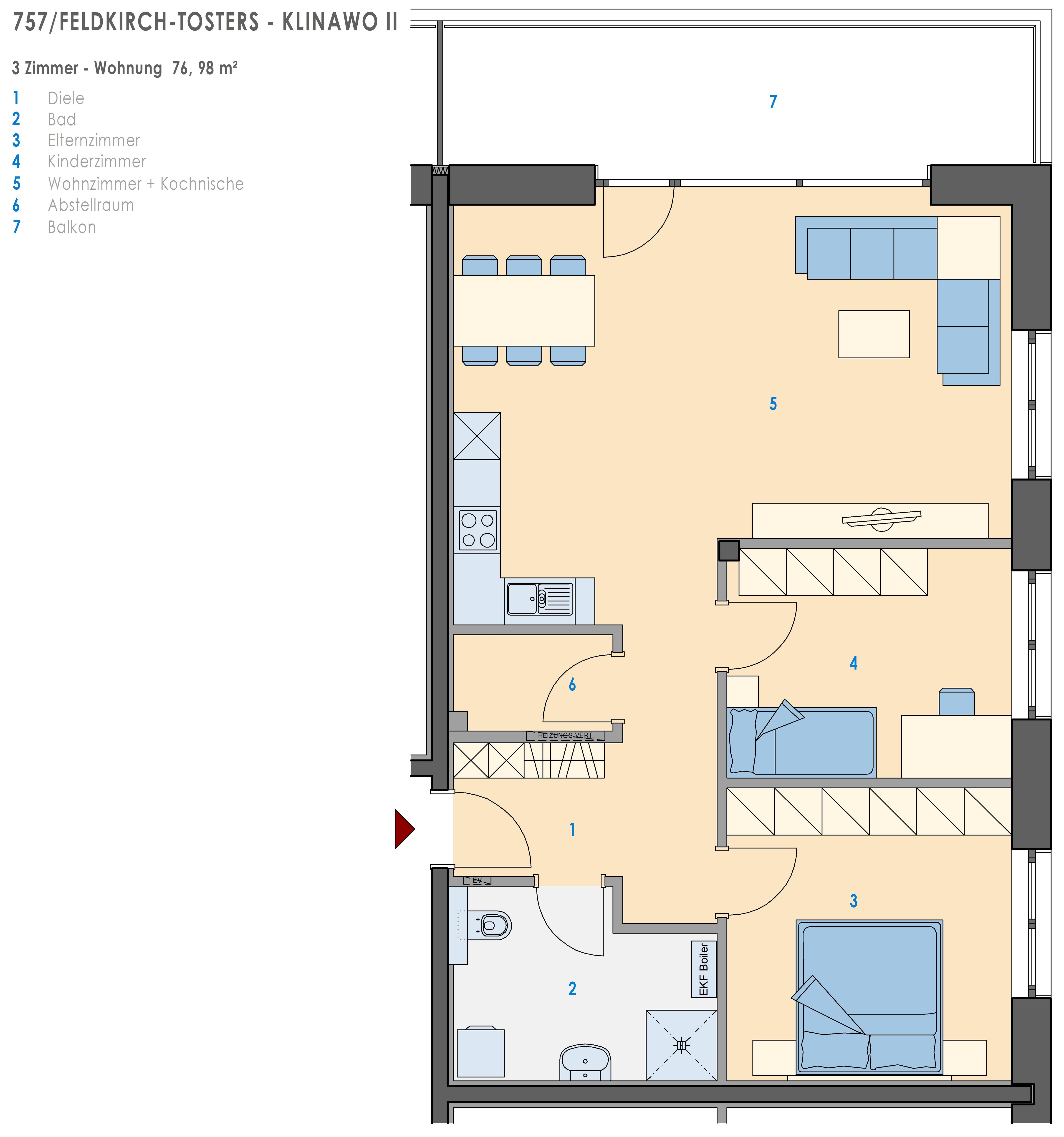 Feldkirch-Tosters - KliNaWo II