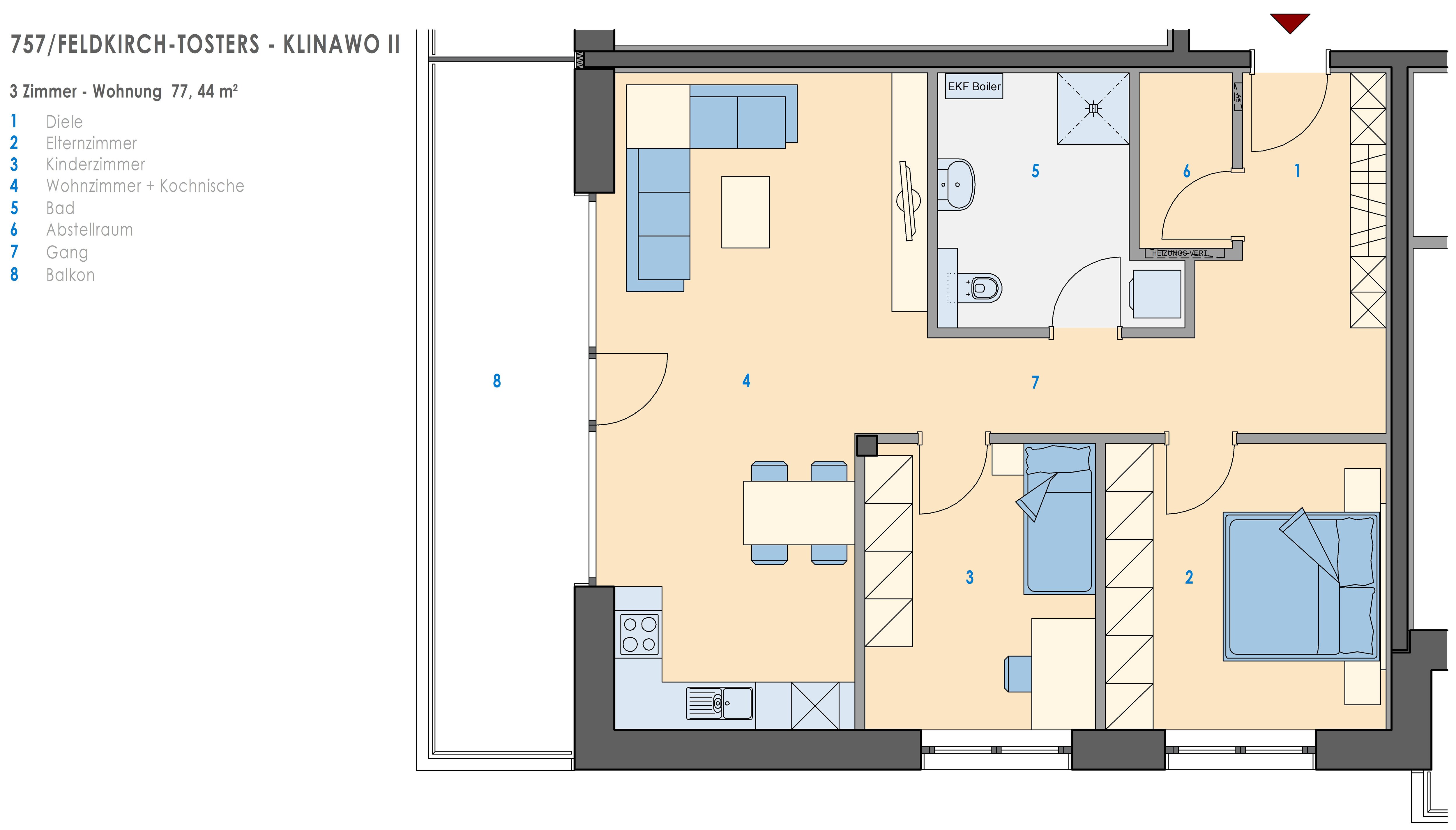 Feldkirch-Tosters - KliNaWo II