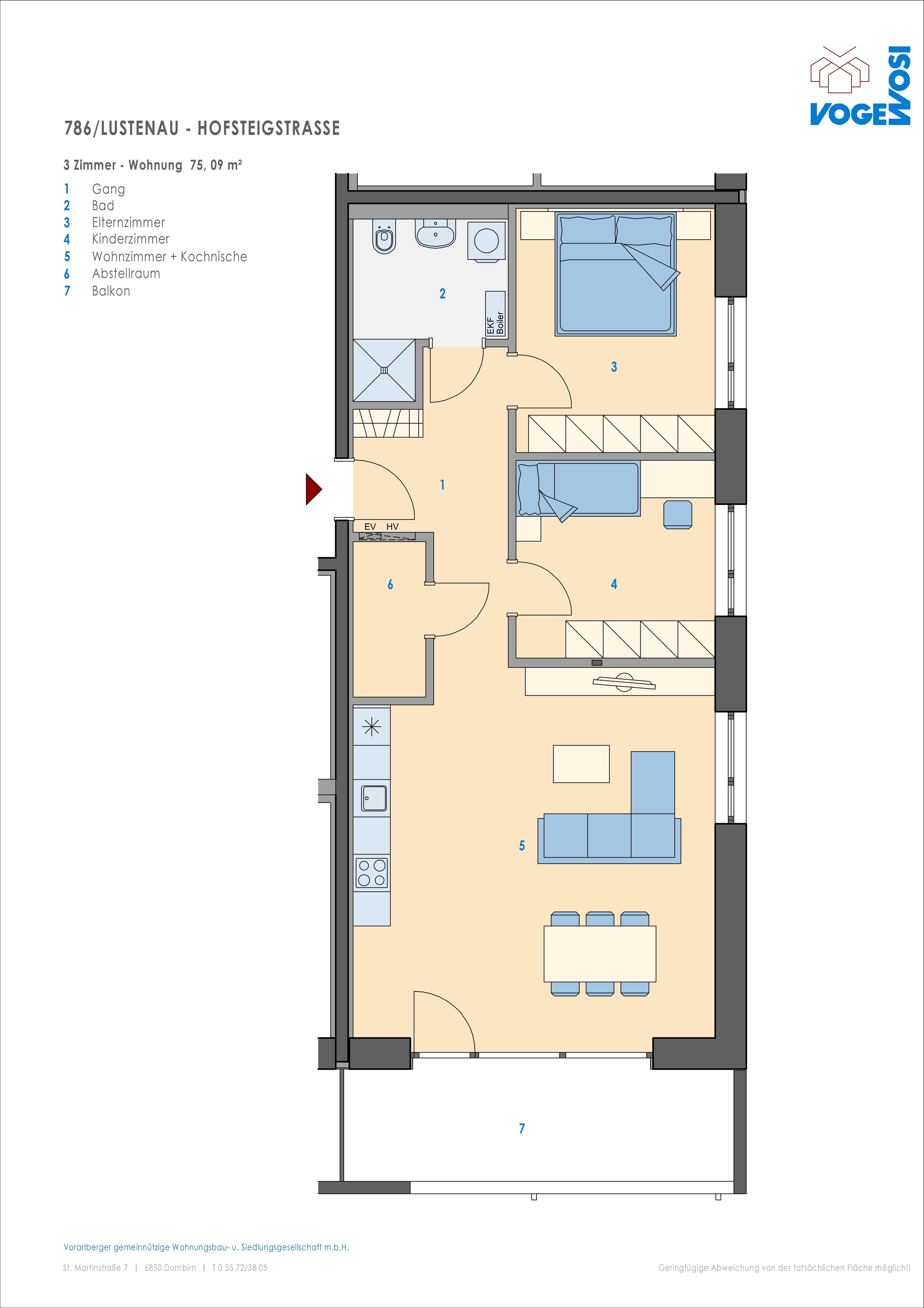 Lustenau - Hofsteigstraße