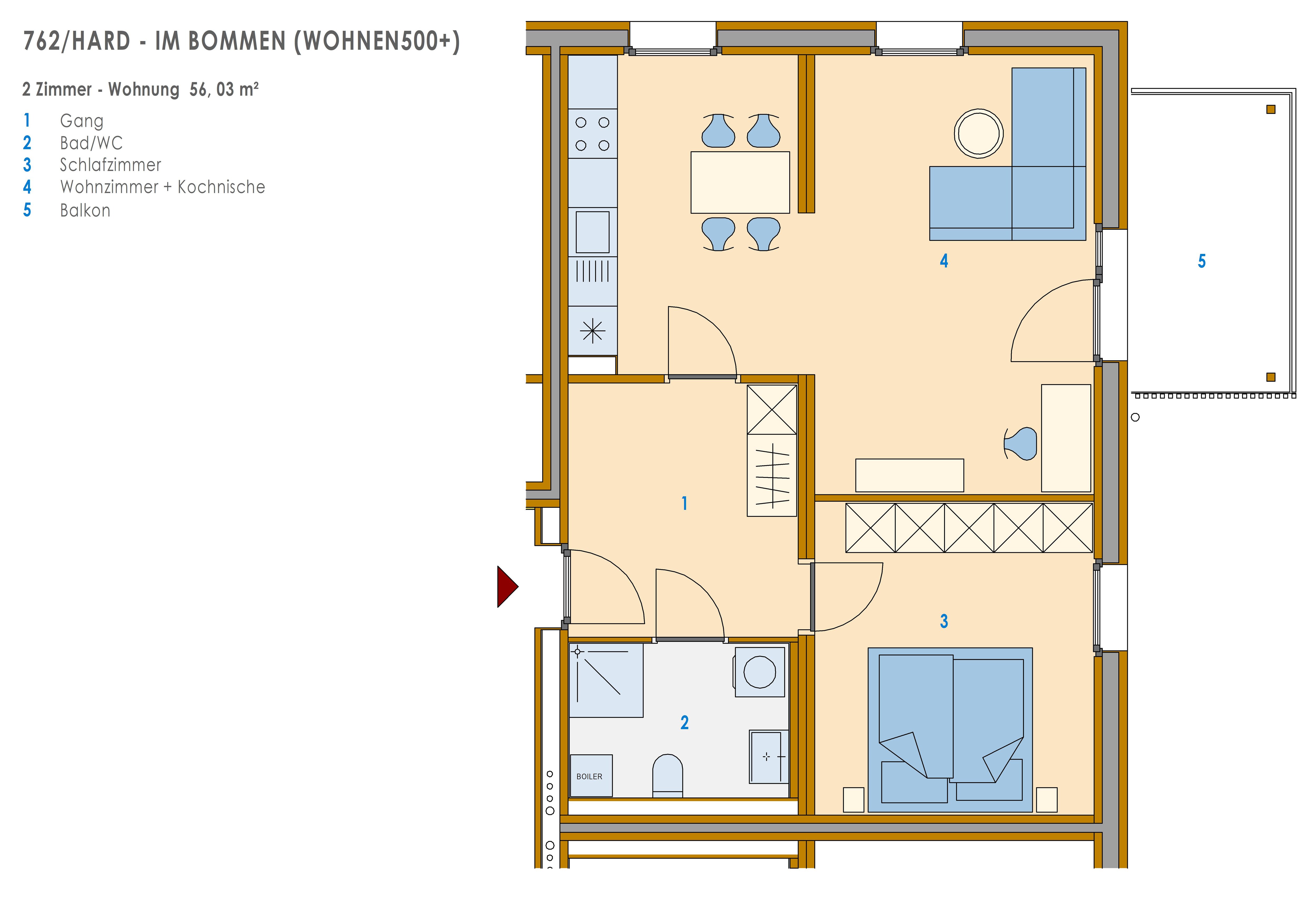 Hard - Im Bommen (teilw.Wohnen500+)