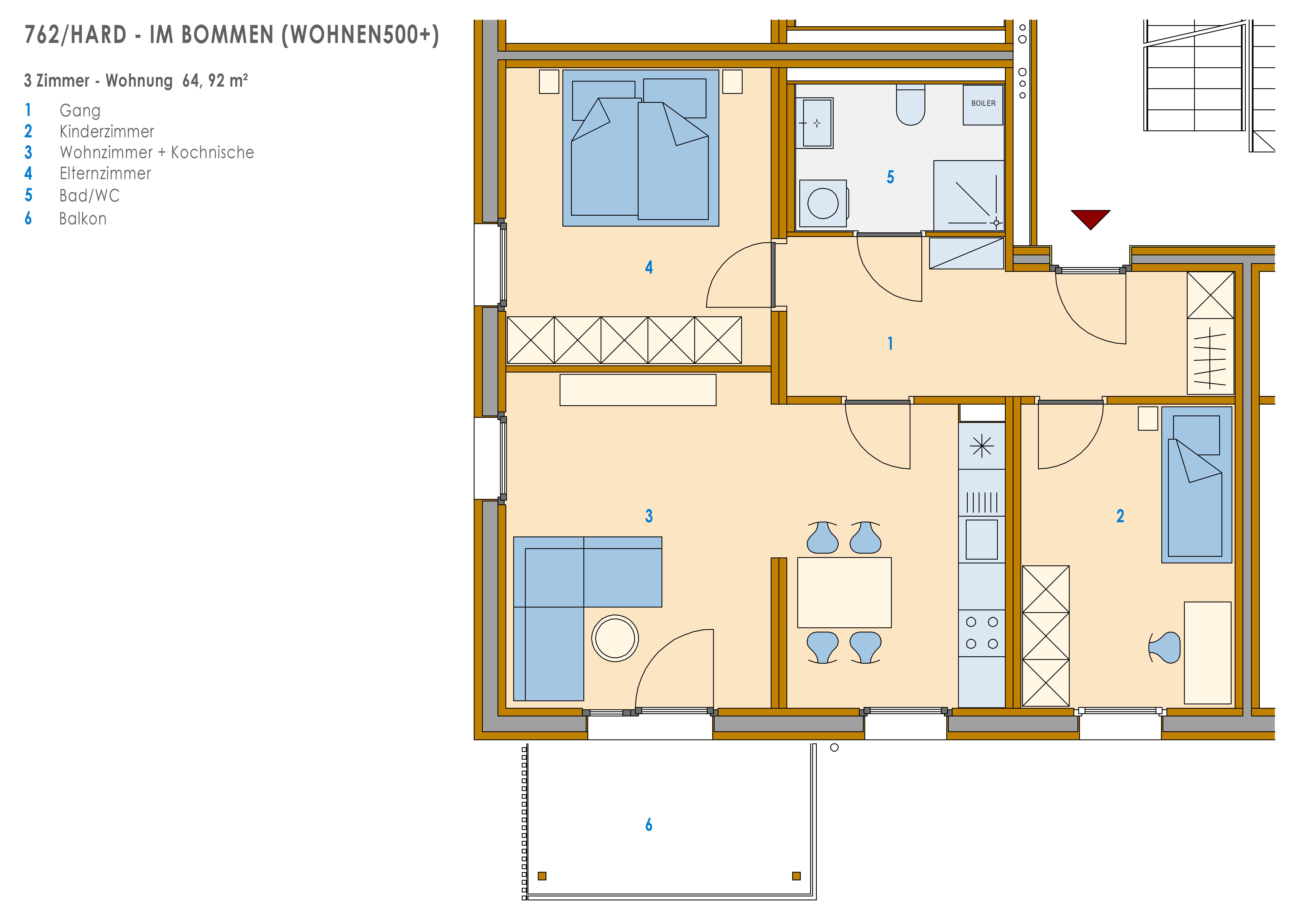 Hard - Im Bommen (teilw.Wohnen500+)