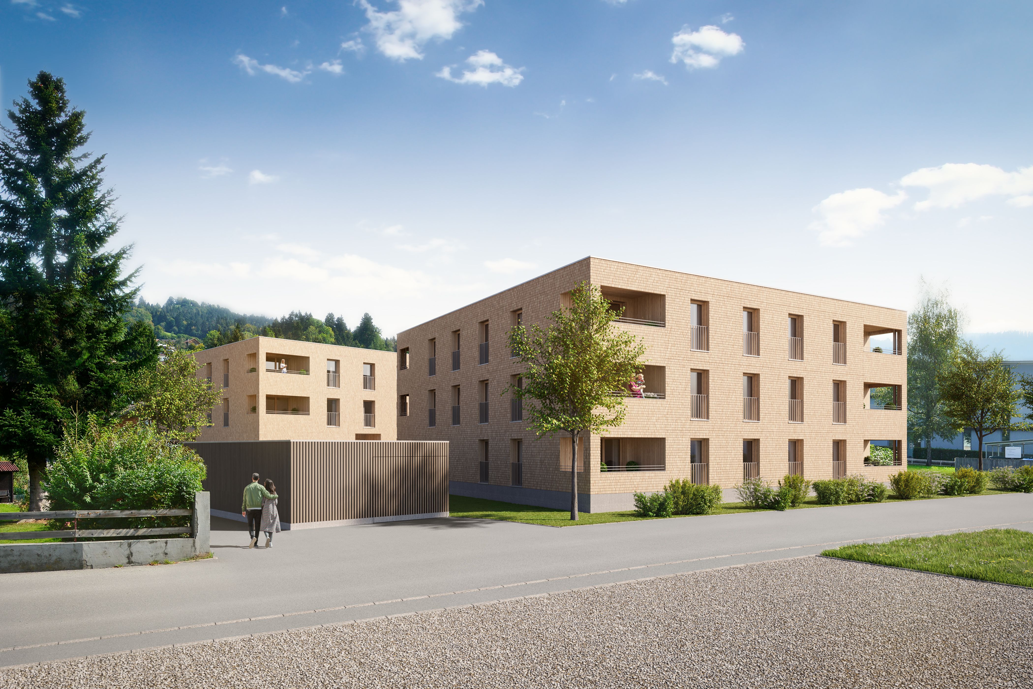 Schwarzach - Klosterwiesweg II (Wohnen 500+)