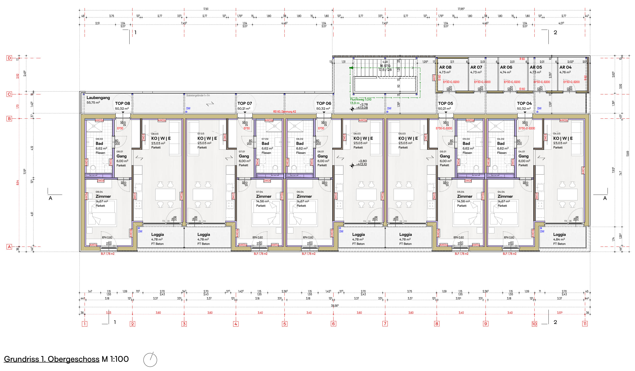 Hohenems - Rudolf-von-Ems-Straße (WOHNEN550)